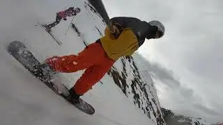 Snowboarding POV Spain