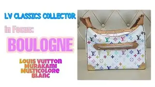 In Focus: BOULOGNE in Multicolore Blanc || LV CLASSICS COLLECTOR ◇ please visit IG: Purseandforemost