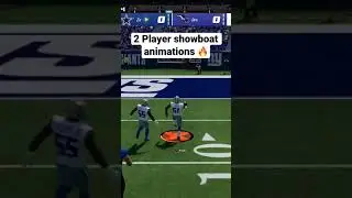 2 Player Showboat Animations In Madden 23 Are 🔥 #shorts