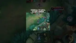 Tigreal vs Miya epic w/ funny moment #mobilelegends #mlbb #respect #ytshorts #mlbbesports #algorithm