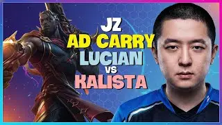 Jz's Flawless Lucian Positioning Masterclass Challenger AD Carry (Engsub)