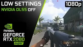 Call Of Duty Warzone Pacific | RTX 2080 Super | i9 9900K | 1080p LOW SETTINGS | DLSS OFF
