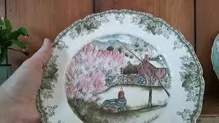 Johnson Brothers China The Friendly Village Dinner Plate The Well