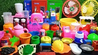 6 Minute Satisfying Unboxing With ASMR - 88 | Hello kitty Kitchen Senerio Set | Unboxing |