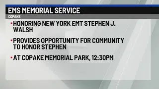 EMS memorial service to be held in Copake
