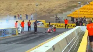 Luke Cartledge Dragster at John Taverna Classic Calder Park 1-3-2014