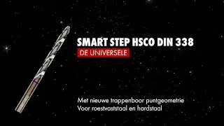 W&uuml;rth Smart Step - Spiraalboor HSCo DIN 338