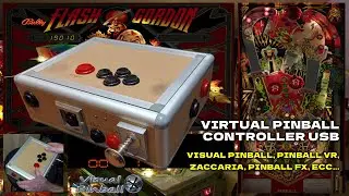 Virtual Pinball USB Controller with Analog Plunger - Review and Gameplay on Visual Pinball X