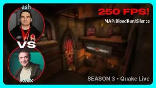 ash vs swex | 250FPS Quake Season 3 | BO3 | Quake Live