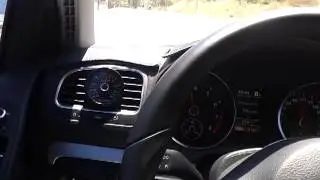 New south performance gauge for vw golf mk6
