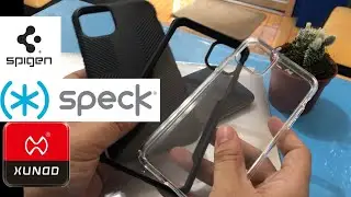 Case Review for  iPhone 11 Pro MAX: Speck, Spigen and Xundd