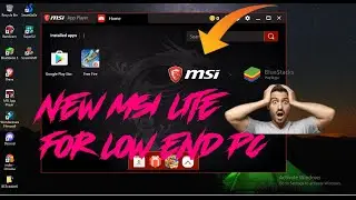 NEW MSI LITE 4.80 FOR LOW END PC ✅ 90 FPS ✅ NO BLACK SCREEN ✅NO LOGOUT ✅