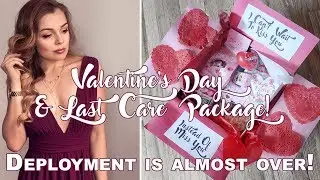 Diary of an Army Girlfriend: Valentine's Day & LAST Care Package | Deployment Ending Chat!