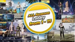Pubg mobile season 1 - 15 All lobbies in 3 minutes | season 1-15 lobby | old pubg memories