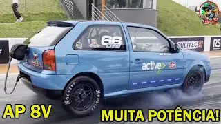 Pneu radial, AP 8v e muita pot&ecirc;ncia. GOL DTB de Fabio Zarbieli, @Velopark  2021
