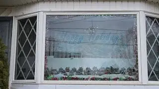 Vlogmas23 готовится к Рождеству. Проверка витрин завершена. Проверка надувных украшений после дождя.