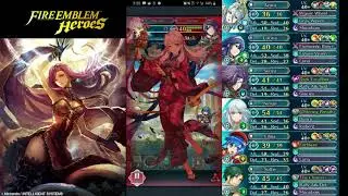 Fire Emblem Heroes: Aether Raids T21+ Defense Team Showcase - Week 2 [Light Week Edition]