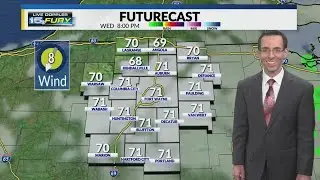 Cooler, lower humidity air remains in place
