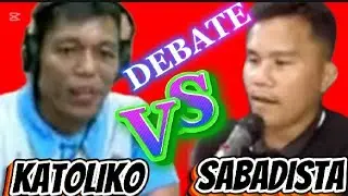 🔴 DEBATE! KATOLIKO VS SABADISTA /Topic: TRUE CHURCH With  Bro Eugene Pelegrino Gapo /Bisaya Version 