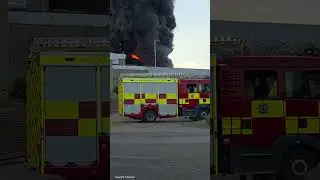 Terrifying Fire Erupts at Monoworld Recycling in Rushden &ndash; Caught on Camera! 23.05.25