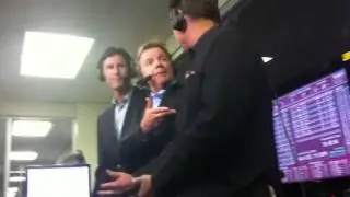 Las Vegas Smith's 350 - NASCAR On Speed Broadcast Booth After Race