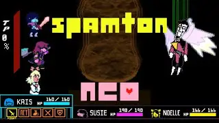 Deltarune Frozen Heart: Spamton NEO Secret Fight