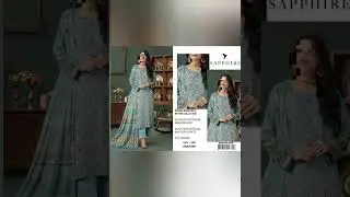 SAPPHIRE  BANADORA DHANAK MOTHER COLLECTION 3PC 2025| PREMIUM DIGITAL PRINTED SUIT|WINTER COLLECTION