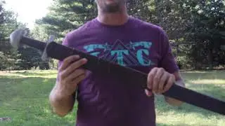 Balaur Arms Single Edge Viking Sword | Review | Kult of Athena