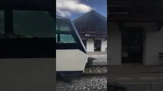MOB Golden pass Arriving in Les Sciernes!  #train #swiss #swisstrains #shorts #viral #viralshorts