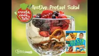 Cooking with Kids  Festive Pretzel Salad