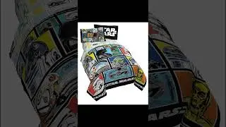 Jay Franco Star Wars Classic Grid 5 Piece Queen Bed Set