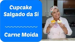 Cupcake Salgado de Carne Moida - Confeitaria Online Oficial