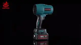 ONEVAN 1200W Electric Turbo Blower Cordless 150m/s Handheld Air