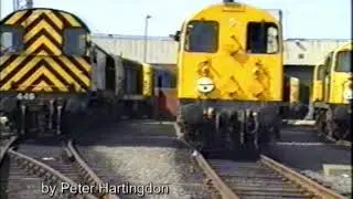 Toton Diesel Traction Depot Class 20 Graveyard Toton Diesel Depot full of withdrawn class 20 locos