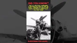 They even rationed fuel at home for this possibility! #history #ww2