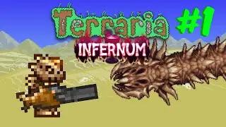 LE DESERT SCOURGE ME BULLY? | Terraira Calamity Infernum Ranger #1 #FR