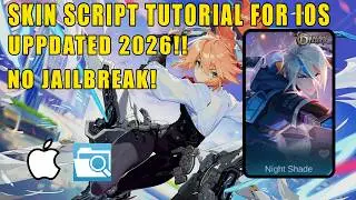 Tutorial MLBB Skin Script FOR IOS NO JAILBREAK 2026