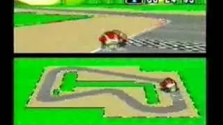 Mario Circuit 1 PAL Time Trial (Pipe Jumps, Non-Boosting) in 1'00