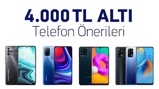 4000TL Altı Telefon &Ouml;nerileri