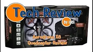 AERODRONE X6 Quadcopter by Tech Toyz