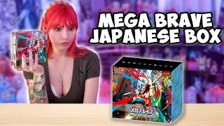 I opened Japanese Mega Brave Lucario Pokemon Booster Boxes | Was it worth it?