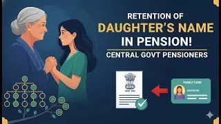 Retention of Daughter&rsquo;s Name in Family Details of Central Government Pensioners - Grules