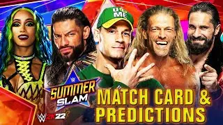 WWE SummerSlam 2021 Match card & Winners Predictions | WWE SummerSlam 2021 | Roman Reigns vs Cena