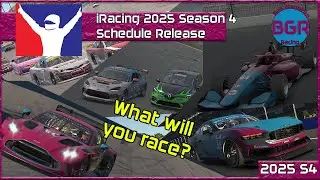 iRacing 2025 Season 4 Schedule RELEASED