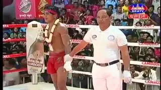 Bird Kham Vs.Thai Put Huch, Khmer Boxing, 3 4 2016, Seatv Boxing