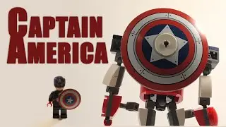Lego Captain America Mech #76168 - (Stop Motion)