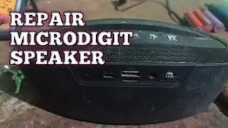Repair MICRODIGIT bluetooth speaker