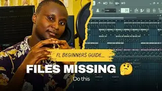 How to locate missing project files in FL studio.