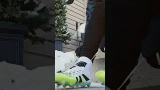 Winter session with new Adidas Predators 🔥#adidas #asmr #predators #session #soccer #winter