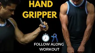 Bodyband Hand Grip Workout Strengthener, Adjustable Hand Gripper for Men & Women !!